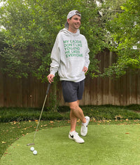 Load image into Gallery viewer, MY CADDIE DON'T LIKE YOU AND HE LIKES EVERYONE HOODIE
