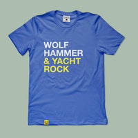 Load image into Gallery viewer, WOLF HAMMER & YACHT ROCK TEE