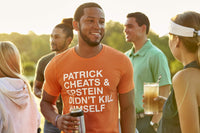 Load image into Gallery viewer, PATRICK CHEATS AND EPSTEIN DIDN'T KILL HIMSELF TEE