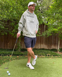 Load image into Gallery viewer, PATRICK NEEDS TO IMPROVE HIS LIES HOODIE