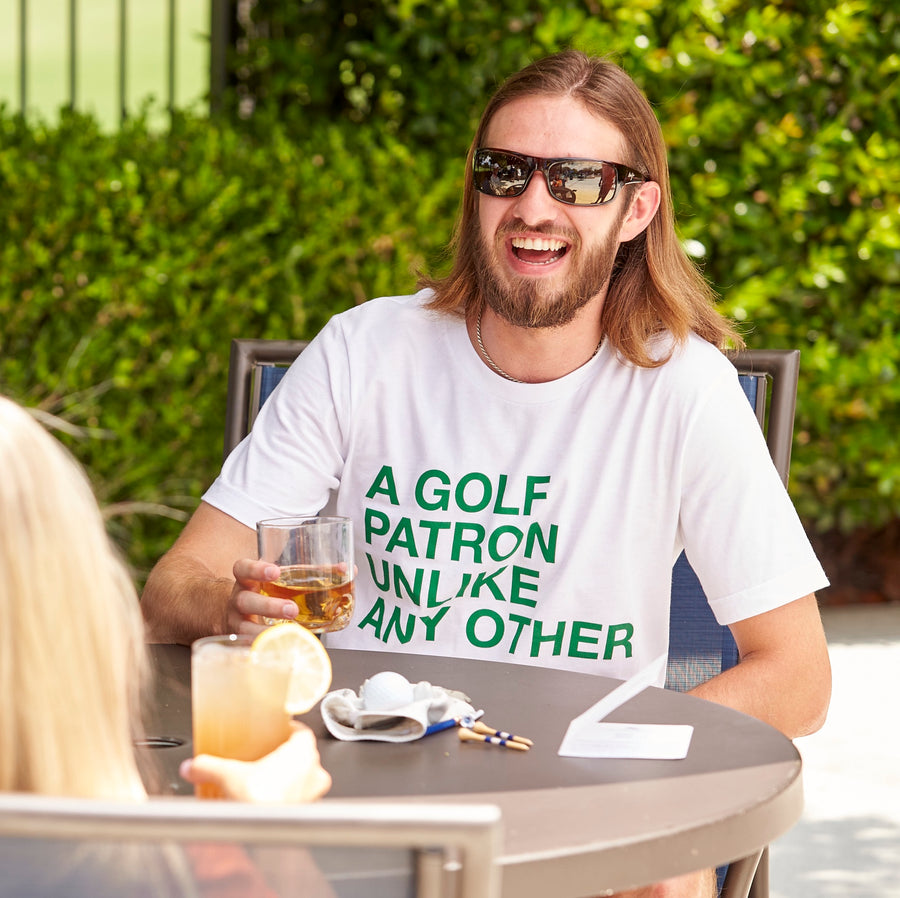 A GOLF PATRON UNLIKE ANY OTHER TEE