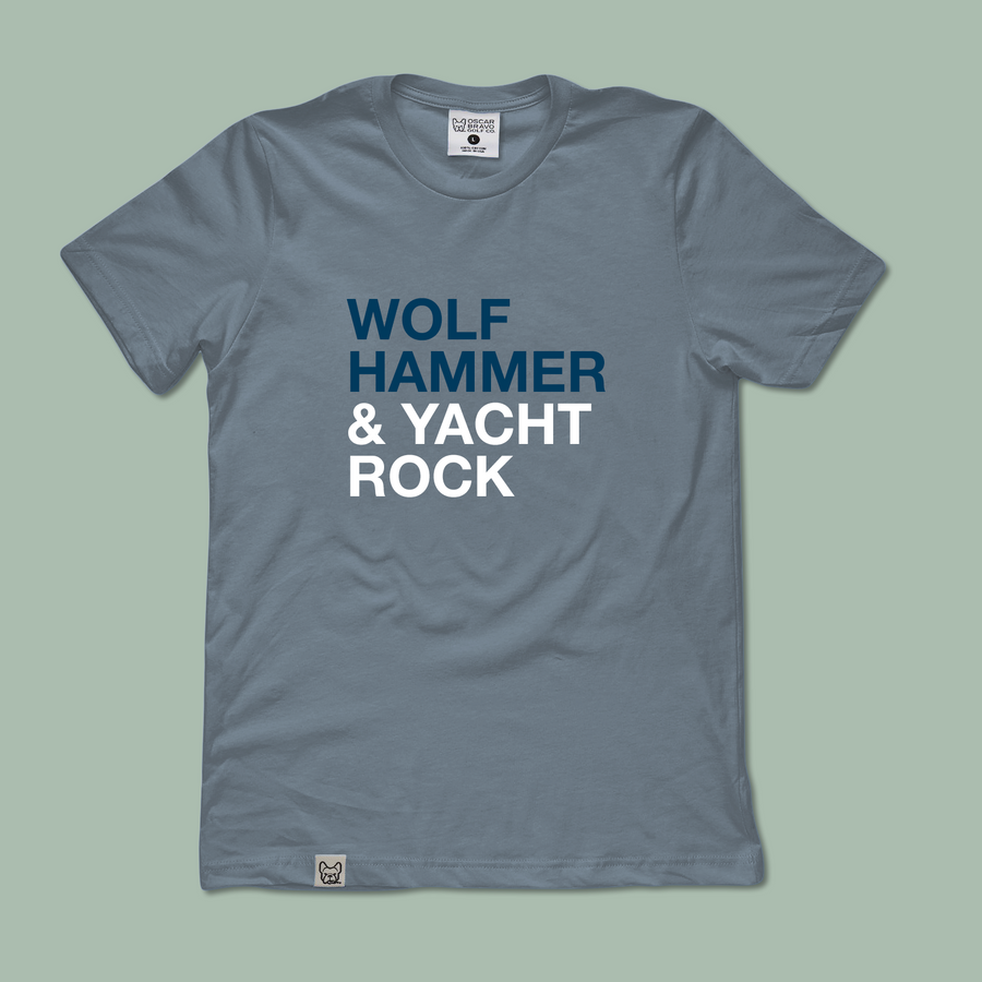 WOLF HAMMER & YACHT ROCK TEE